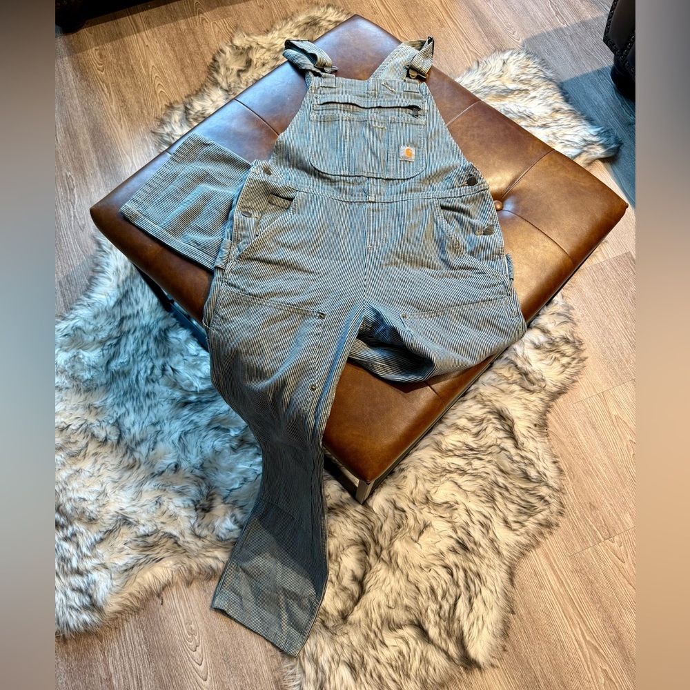 Carhartt Blue Denim Jumpsuit